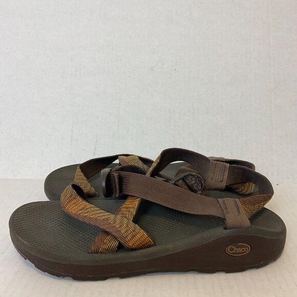 Chaco Sandals Men's 12 Brown Tan Straps - Picture 1 of 12